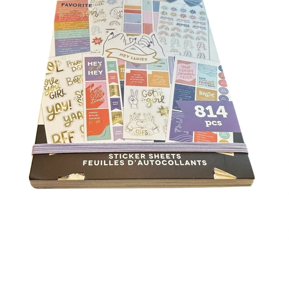 The Happy Planner Friendship 30 Page Sticker Book